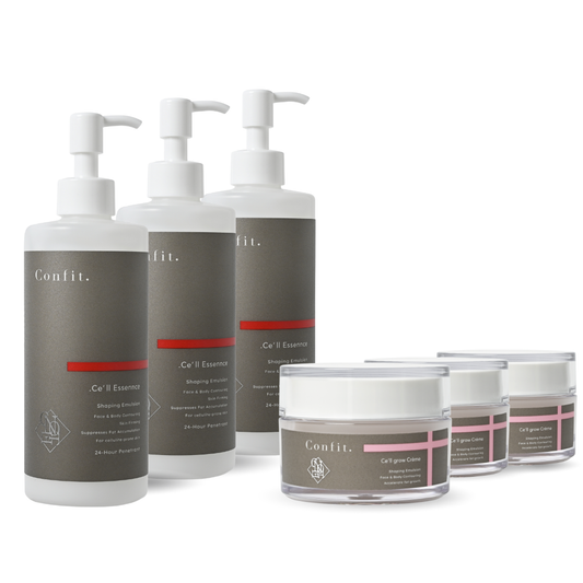 shopify限定3ピースセット .Ce'll Essence（ドットセルエッセンス）+Ce’ll grow créme（セルグロウクレム）